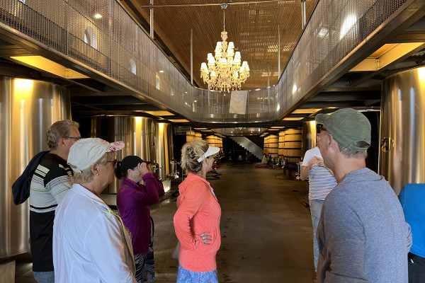 En visite au Château Soutard