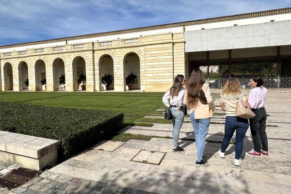En visite au Château Marquis d'Alesme