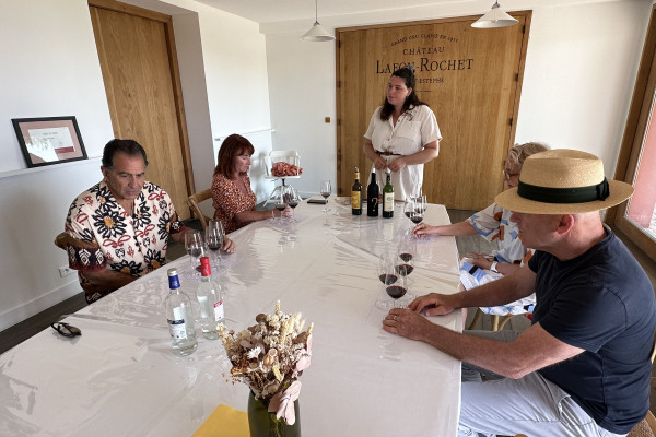 Dégustation au Château Lafon-Rochet