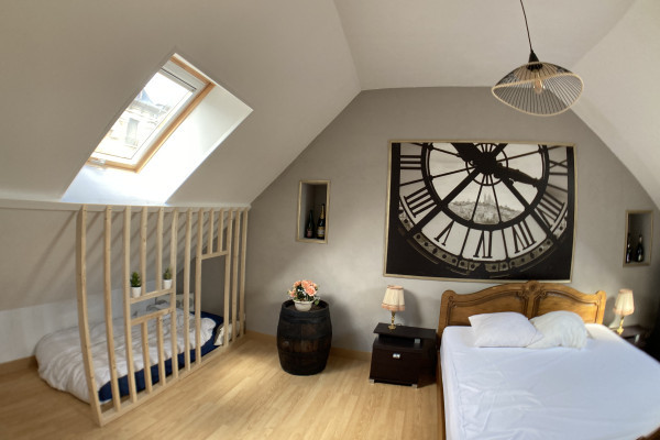 Chambre lit king size