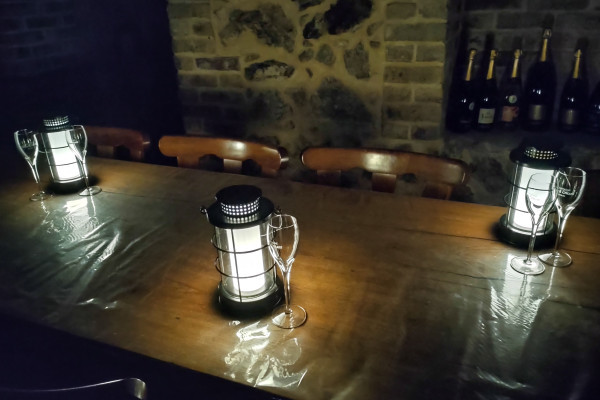 Dégustation à la lanterne
