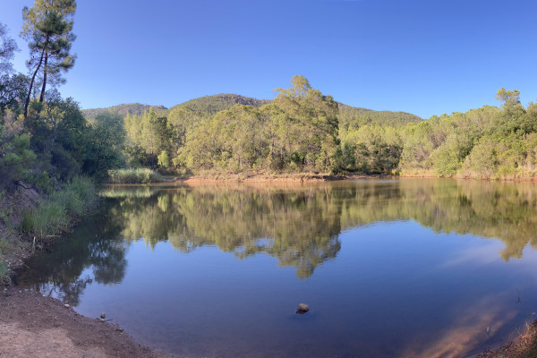 Jolis reflets sur le lac