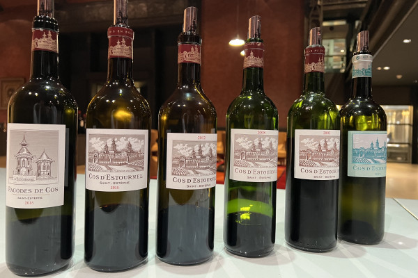Dégustation au Château Cos d'Estournel