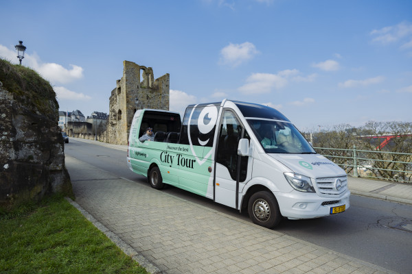 Luxembourg City Tour with the minibus in the City 1