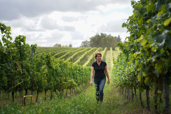 Estelle Roumage, 5éme générations de vignerons indépendants
