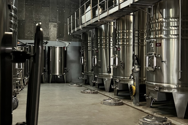 Château Lestrille, le cuvier