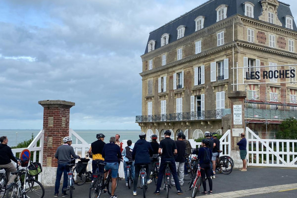 Visite guidée à vélo Trouville sur mer