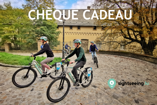 Bon cadeau E-bike, sightseeing.lu