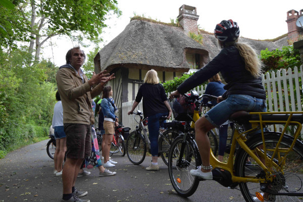 Visite guidée à vélo de Cabourg et Houlgate