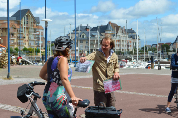 Visite guidée à vélo de Dives sur mer