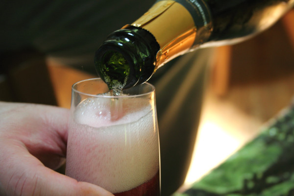 Champagne from the village!