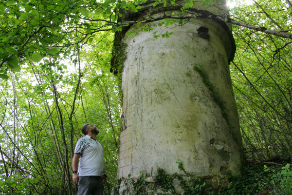 The "mystery tower"