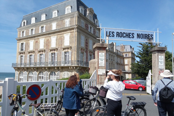 Ancien hôtel des Roches Noires visite guidée Trouville sur mer