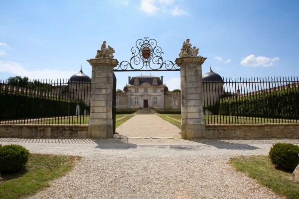 Entrée principale du Château de Malle