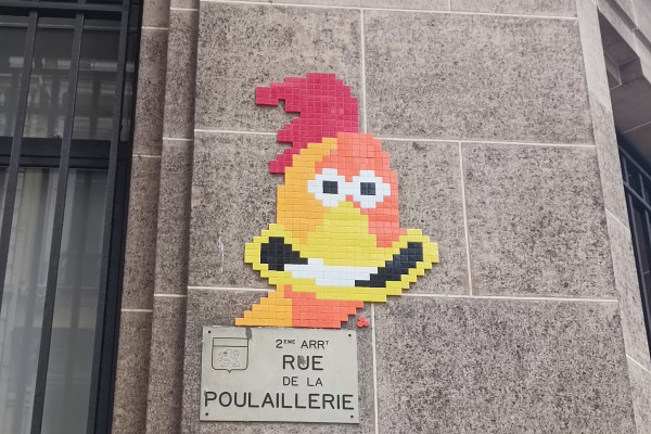 Mosaïque de Street Art