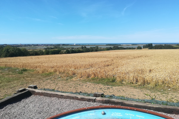 Balade à VAE entre campagne et littoral à VAE - Estuaire de l'Orne