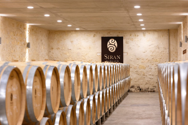 Chai à barriques Château Siran
