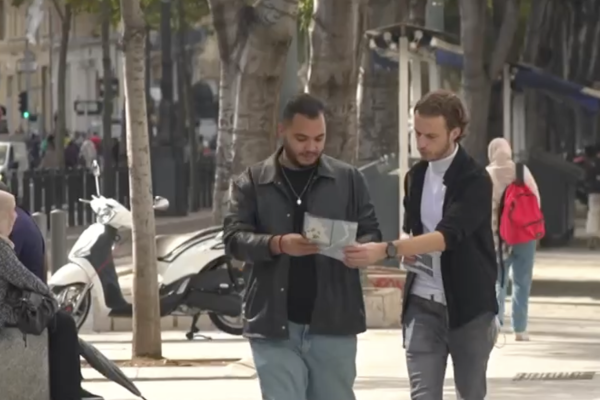 En suivant le chemin l'histoire de marseille est décrite tout au long des deux parcours