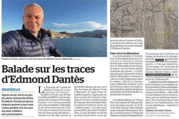 Une passion qui a permis à l'auteur de découvrir Marseille lorsqu'il s'y est installé en 2001 !
