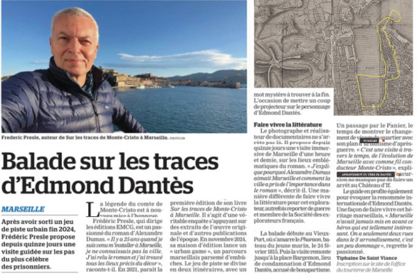 Cette passion pour le roman a permis à votre guide de découvrir Marseille lorsqu'il s'y est installé en 2001 !
