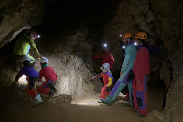 Sortie Spéléologie à Aspet @Office de tourisme Cagire Garonne Salat