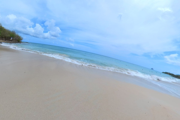 Les plages de sable blanc