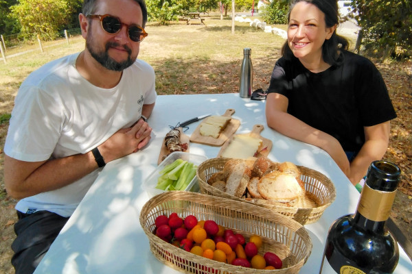 The Médoc by Gravel Bike with a French picnic 
