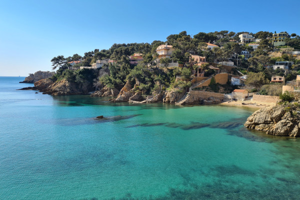 Les eaux turquoises d'Ensuès la Redonne