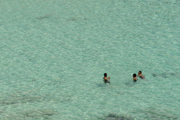 Baignade à la belle saison