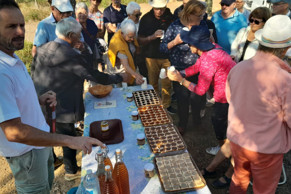 Les produits du terroir en dégustation