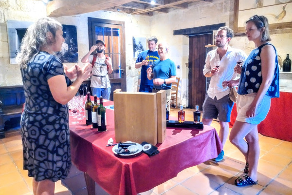 Bordeaux Bike Tours : E-bike or Gravel Bike, French Picnic Lunch and wine tasting in a family owned winery