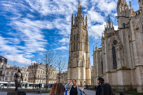 Visite gourmande Bordeaux Vert Bordeaux cathédrale Saint-André