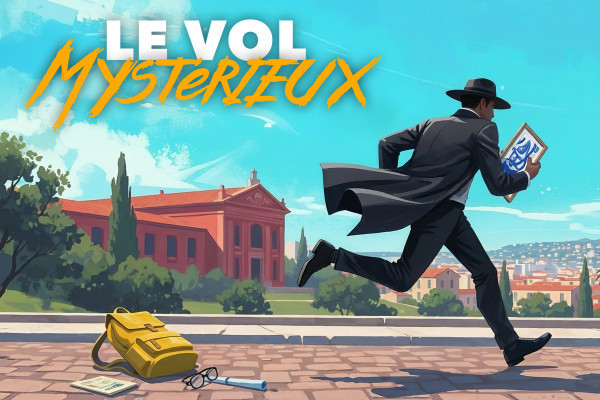 Escape game extérieur Nice : Le vol Mystérieux