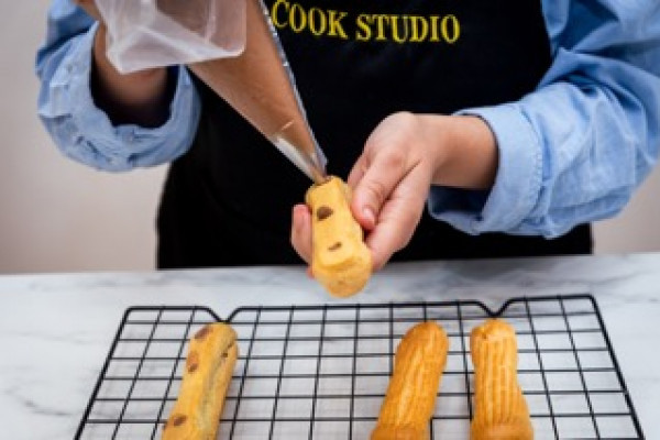 Garnir les éclairs