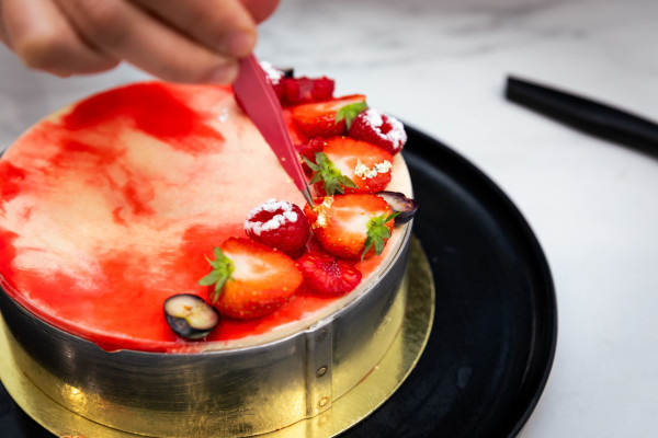 Décoration du Fraisier