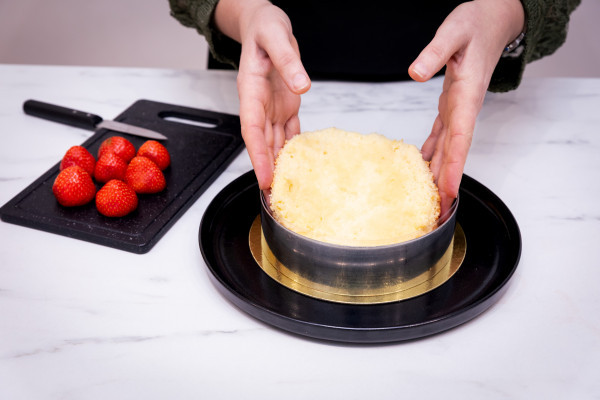 Montage entremet
