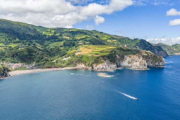 plage Porto Formoso, côte nord São Miguel, paysages Açores
