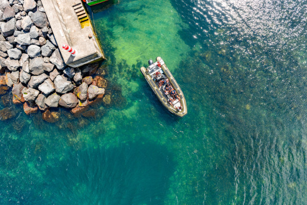 port Porto Formoso, côte nord São Miguel, paysages Açores