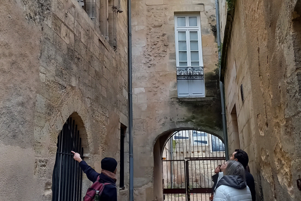 Rues historiques Bordeaux Vert Bordeaux