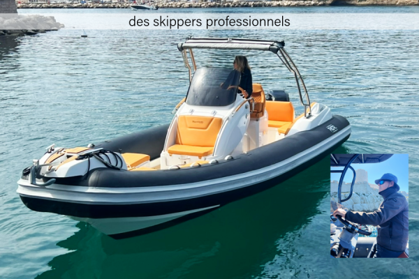 Des skippers professionnels pour profiter de deux heures en mer entre IF, Frioul et côte Marseillaise