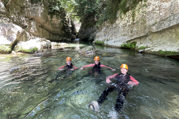 Canyoning niveau 1 - Gorges du Loup