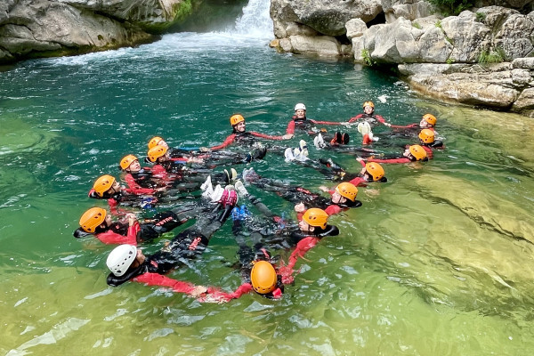 Canyoning niveau 1 - Gorges du Loup
