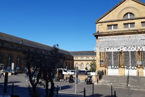 Le marché couvert de Metz