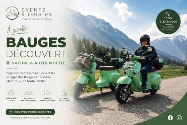 vespa tours les bauge découverte 
