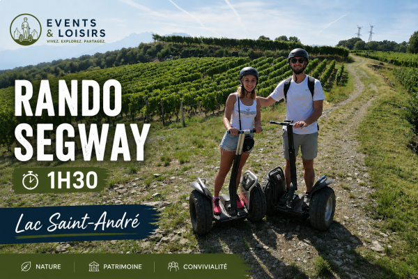 rando segway 1h30 lac st andré