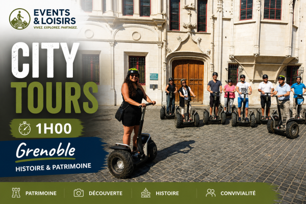city tours 1h00 grenoble segway 