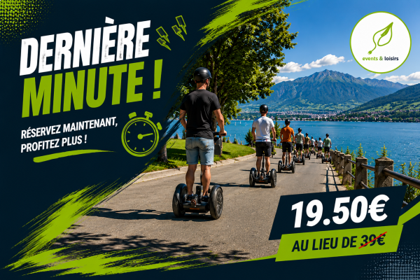 - 50% de remise sur le segway 