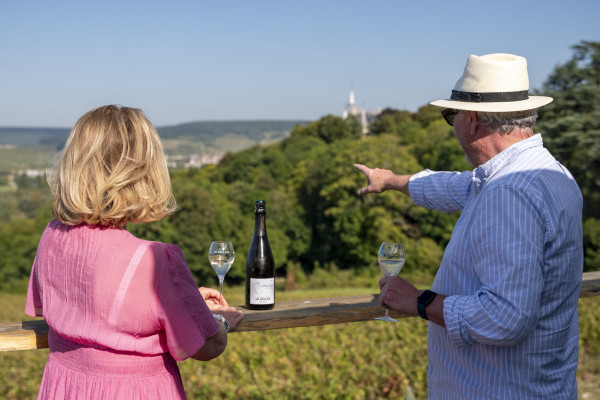 dégustation au champagne le Gallais à Boursault
