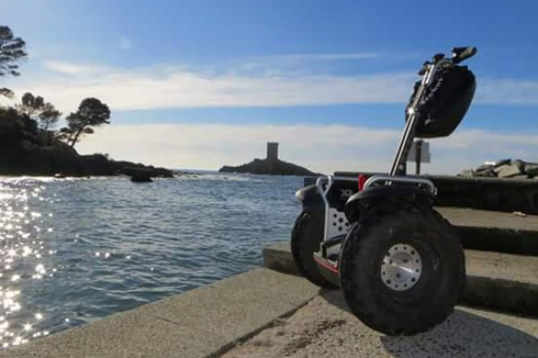 vue sur l'ile d'or depuis st Raphael
