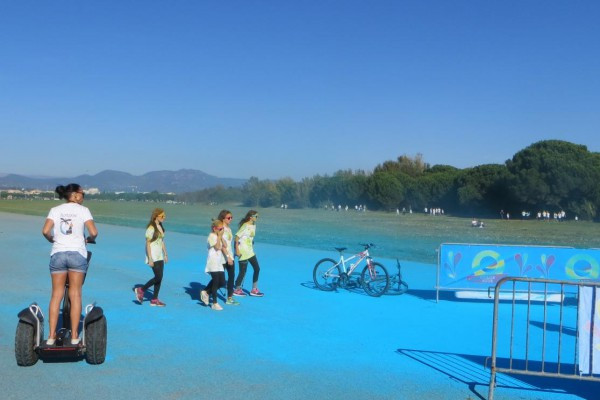parcours color run segway